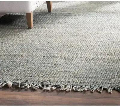 Marek Jute Rug - Blue/Green - Blue