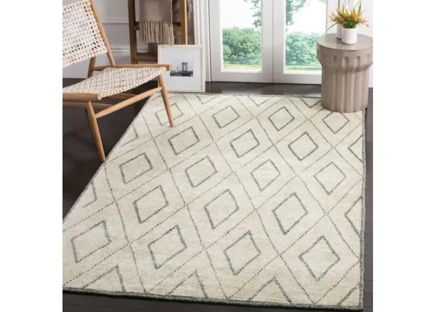 Covern Hand-Knotted Rug - Beige/Gray - Beige