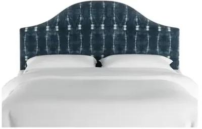 Libby Headboard - Tie Dye - Handcrafted - Blue