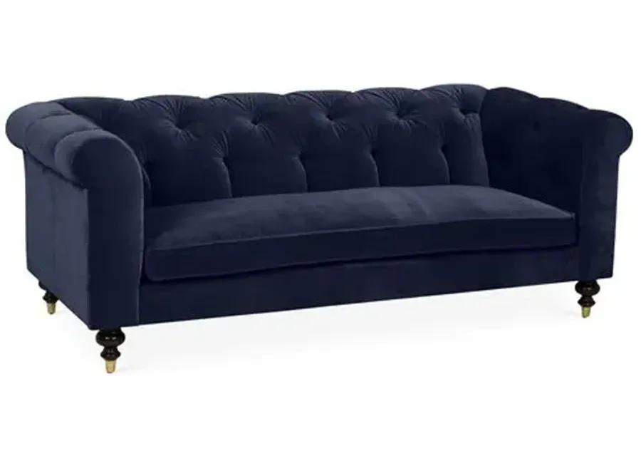 Dexter Tufted Sofa - Velvet - Kim Salmela - Handcrafted