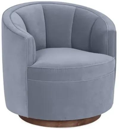 Jackie Swivel Chair - Velvet - Kim Salmela - Handcrafted