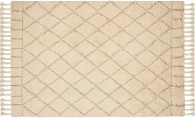 Hoyne Rug - Ivory/Light Gray - Beige - Beige