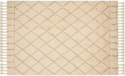 Hoyne Rug - Ivory/Light Gray - Beige - Beige