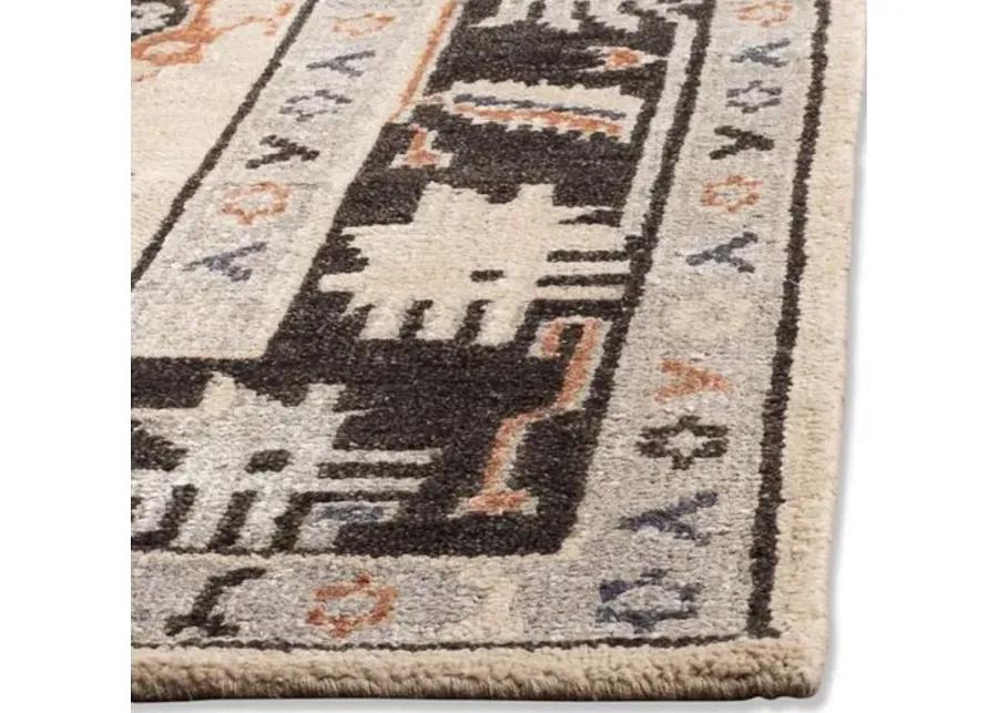 Cannons Rug - Beige/Charcoal - Beige