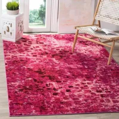 Stoecker Rug - Fuchsia - Pink - Pink