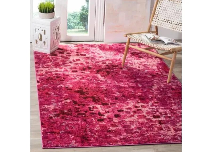 Stoecker Rug - Fuchsia - Pink - Pink