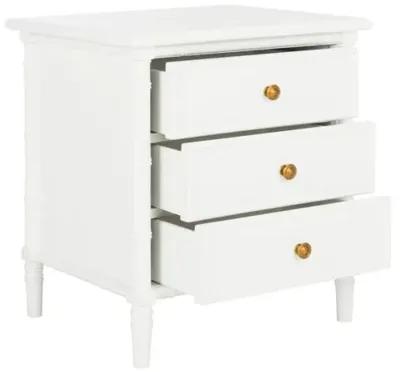 Erickson 3-Drawer Nightstand - White