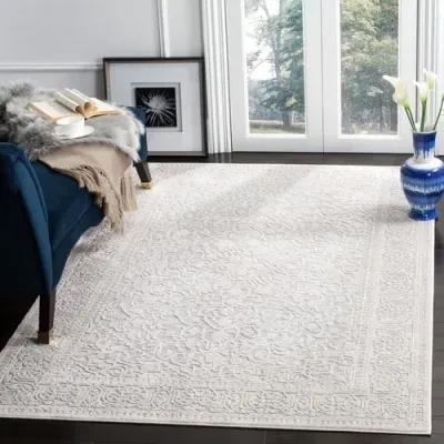 Malawi Rug - Light Gray/Cream - Gray