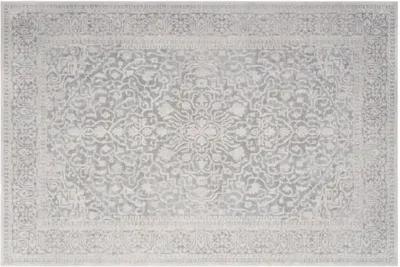 Malawi Rug - Light Gray/Cream - Gray