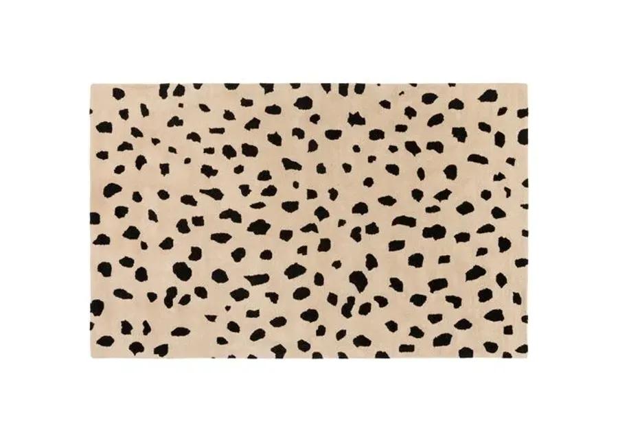 Eliza Rug - Beige/Black - Beige