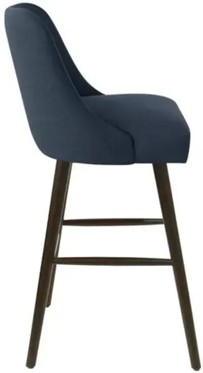 Barron Barstool - Handcrafted - Blue