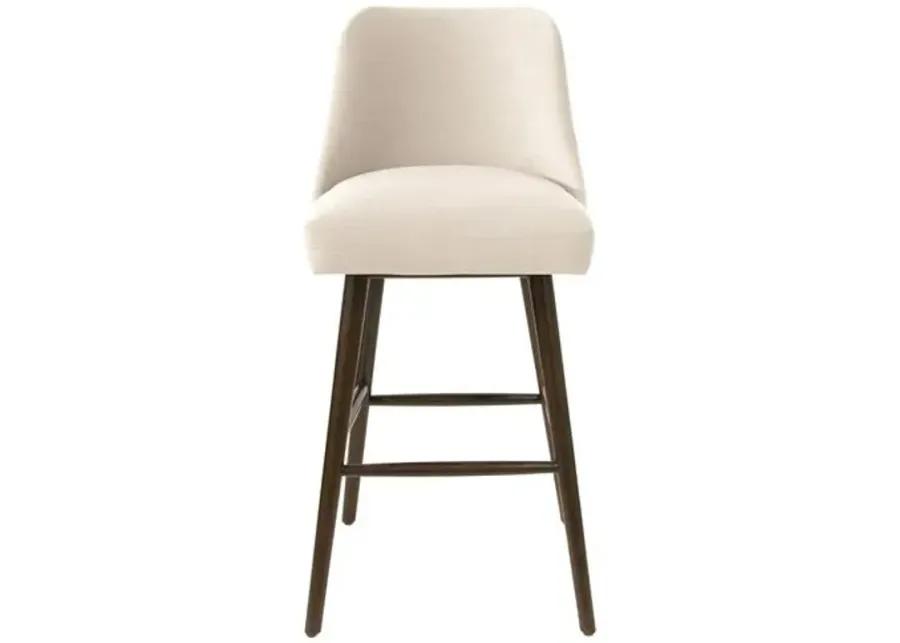 Barron Barstool - Handcrafted - Beige