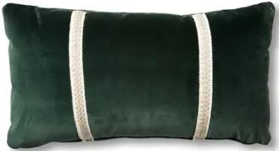 Mallory 12x23 Lumbar Pillow - Forest Velvet