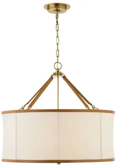 Ralph Lauren Home - Visual Comfort - Broomfield Large Hanging Shade - Brown