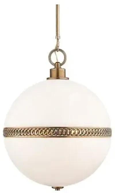 Ralph Lauren Home - Visual Comfort - Hendricks Pendant - White