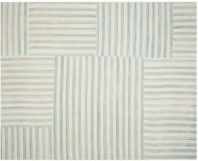 Canyon Stripe Patch Rug - Ralph Lauren Home - Ivory - Ivory