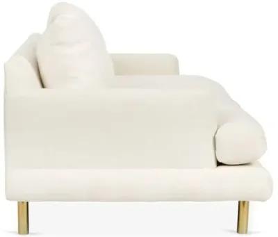 Somerset Performance Sofa - Ivory Crypton - Kim Salmela - Handcrafted