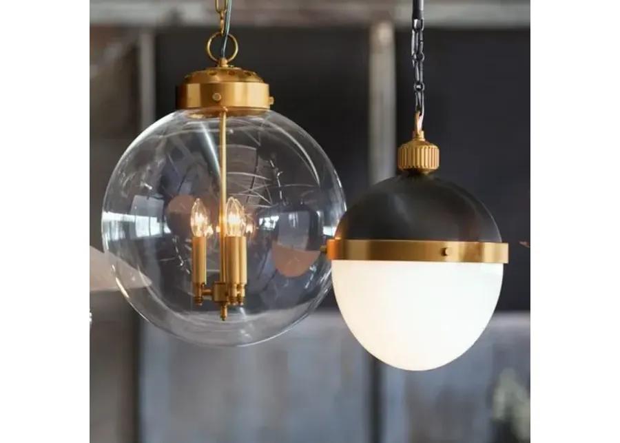 Southern Living Globe Pendant - Natural Brass - Regina Andrew - Gold