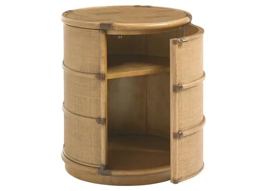 Cassada Side Table - Warm Umber - Tommy Bahama - Brown