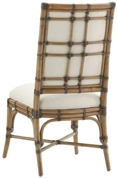 Summer Isle Side Chair - Soft Taupe - Tommy Bahama - Ivory