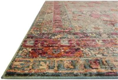 Sagamore Rug - Slate/Berry - Red - Red