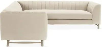 Alden Linen Sectional - Ivory