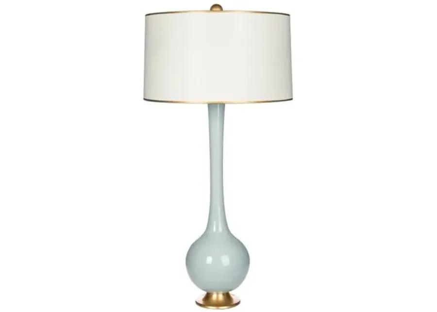 Lela Table Lamp - Light Blue/Gold - Bradburn Home