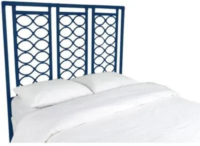 Infinity Headboard - Navy Blue