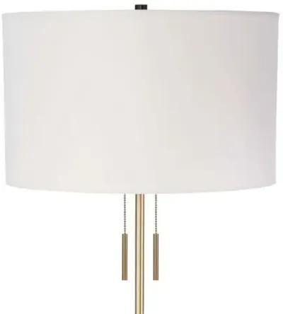 Dale Floor Lamp - Ebony/Alabaster - Regina Andrew