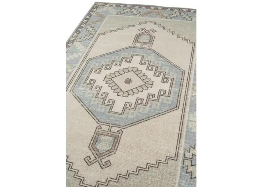 Karima Rug - Light Blue - Blue