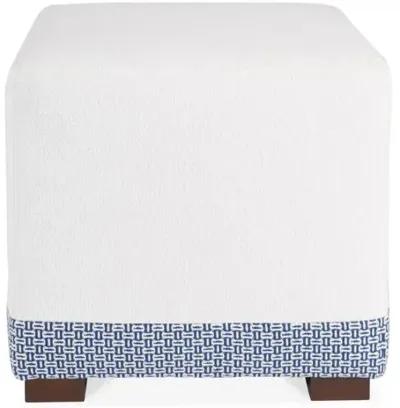 Canto Ottoman - Ivory Crypton - Miles Talbott - White