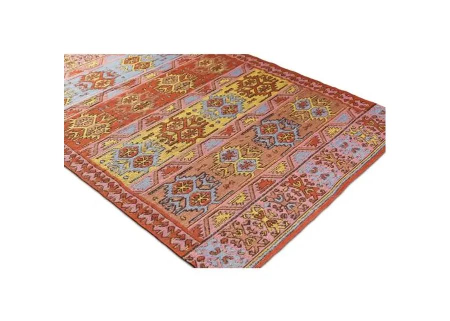 Dauner Outdoor Rug - Bright Red - Red