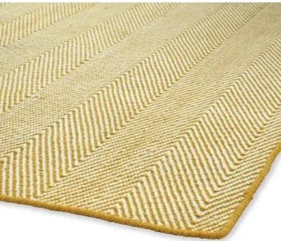 Onika Flat-Weave Rug - Gold - Gold