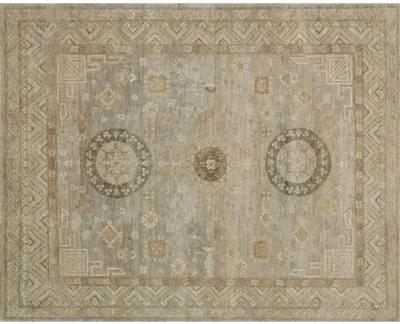 Leonora Hand-Knotted Rug - Tan - Beige - Beige