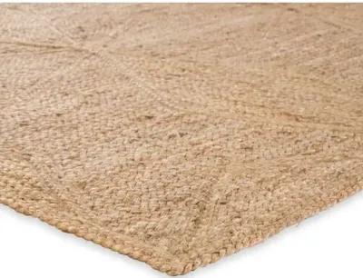 Peyser Jute Rug - Beige - Beige