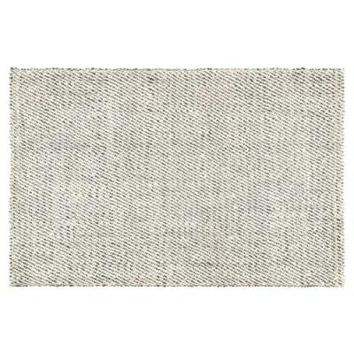 Hassan Jute Rug - White/Gray - Ivory - Ivory