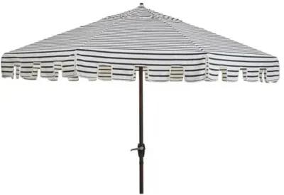 Poppy Patio Umbrella - Indigo Stripe - Blue