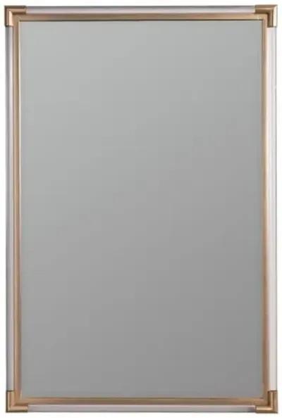 Ambrose Wall Mirror - Acrylic/Brass