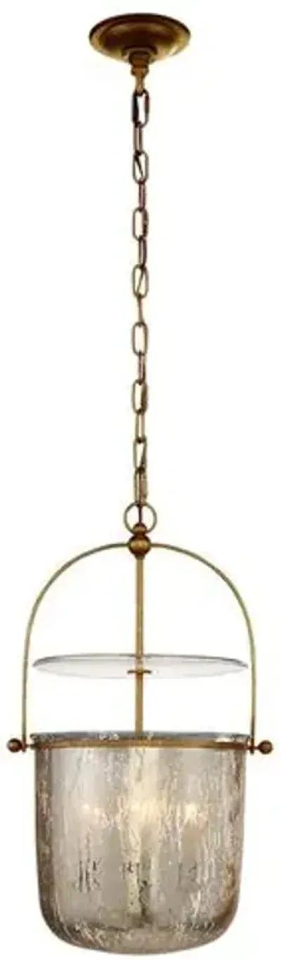 Visual Comfort - Lorford Small Smoke Bell Pendant - Gilded Iron - Gold