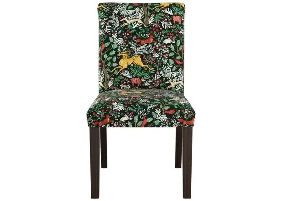 Shannon Side Chair - Frolic - Handcrafted - Green