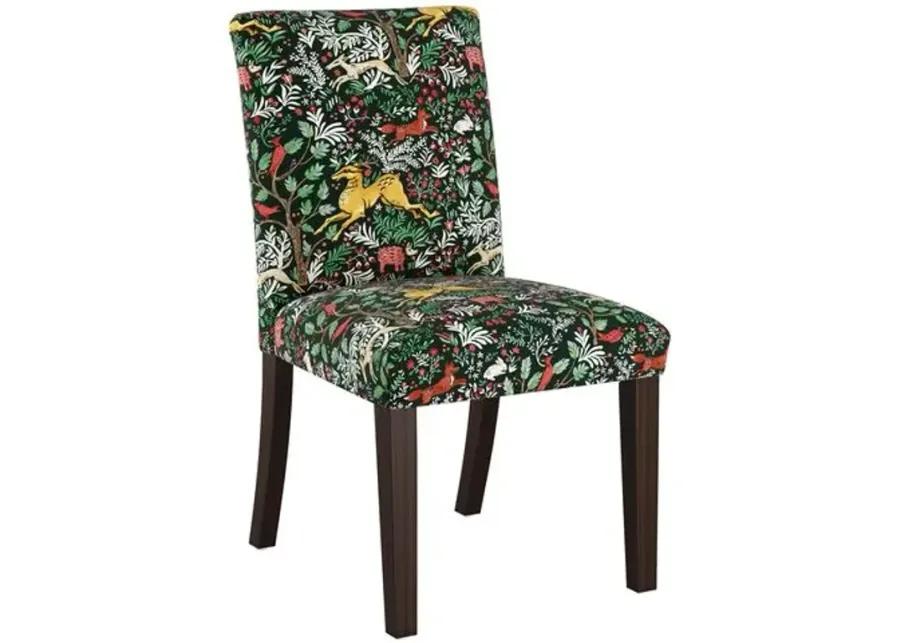 Shannon Side Chair - Frolic - Handcrafted - Green