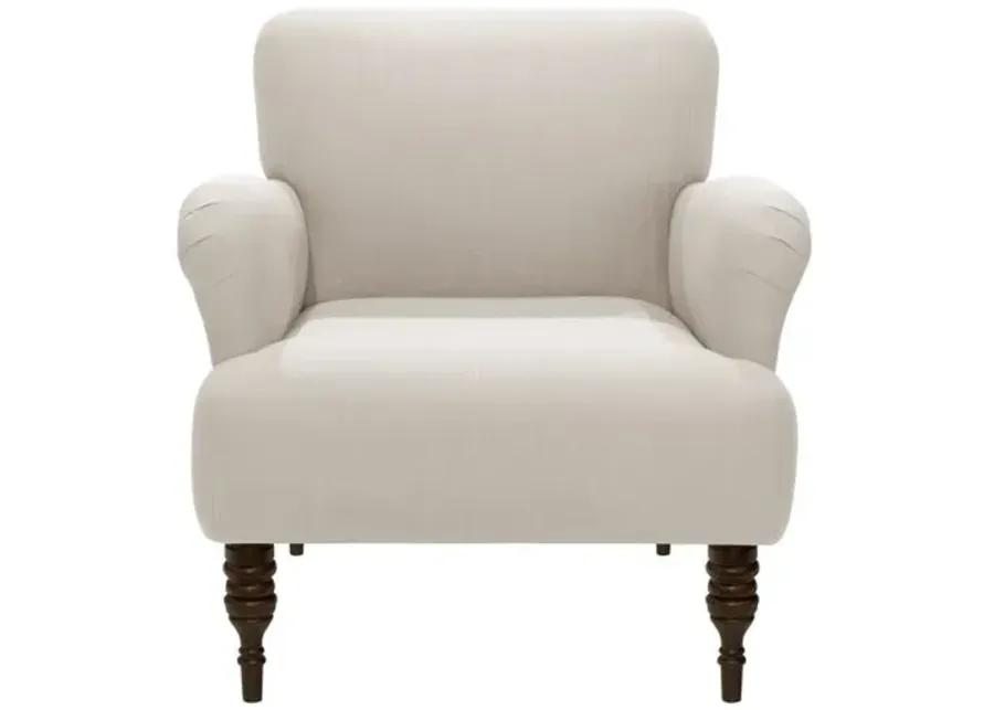 Nicolette Club Chair - Hancrafted in the USA