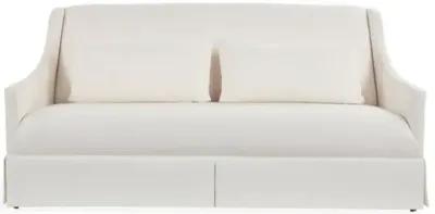 Dawes Skirted Sofa - Ivory Crypton