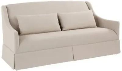 Dawes Skirted Sofa - Natural Crypton