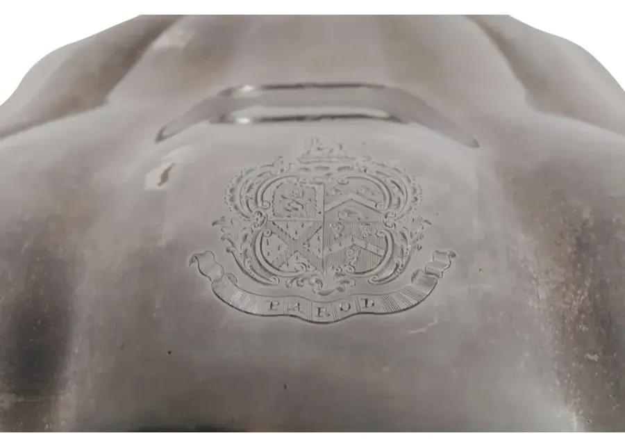 19th-C. Sheffield Plate Dome Cover - Antiquarian Art Company - Silver