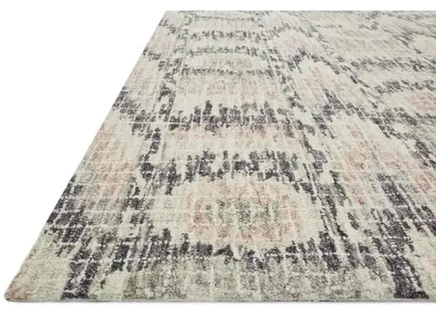 Estera Rug - Blush/Plum - Pink - Pink