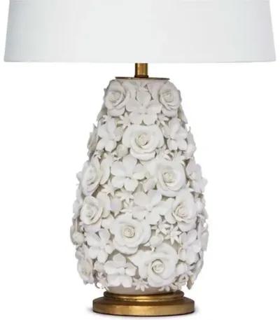 Southern Living Alice Flower Table Lamp - White - Regina Andrew