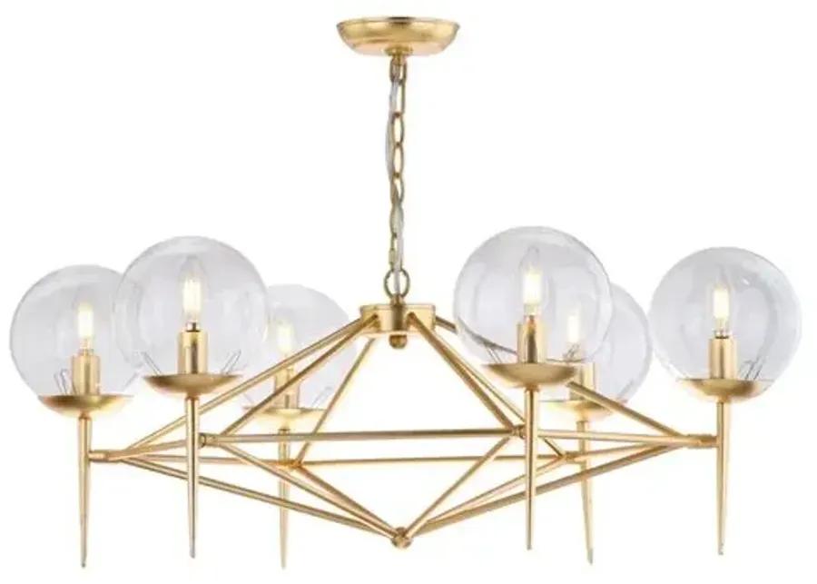 Bellina Chandelier - Gold