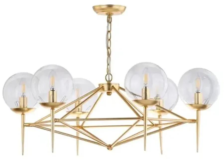 Bellina Chandelier - Gold