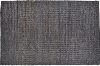 Elston Flat-Weave Rug - Onyx - Black - Black